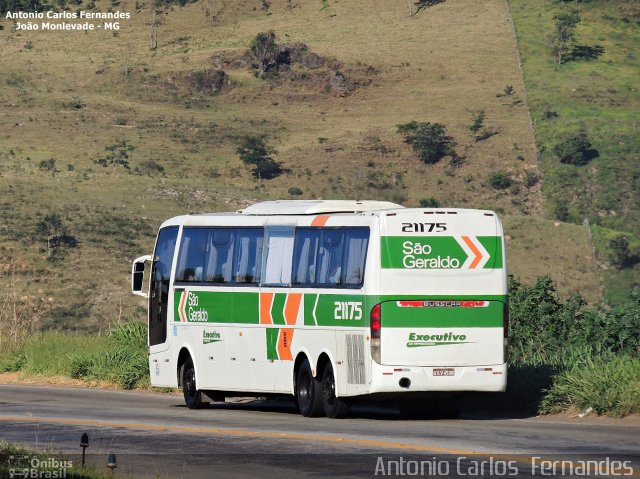 Cia. São Geraldo de Viação 21175 na cidade de João Monlevade, Minas Gerais, Brasil, por Antonio Carlos Fernandes. ID da foto: 3670793.