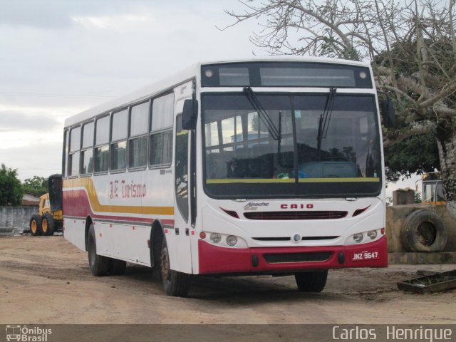 JE Turismo 9647 na cidade de Irará, Bahia, Brasil, por Carlos  Henrique. Número da foto: #3670761.