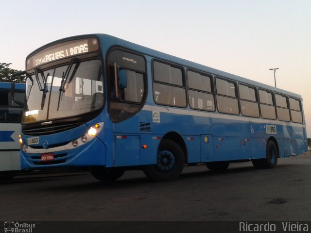 Taguatur - Taguatinga Transporte e Turismo 06803 na cidade de Brasília, Distrito Federal, Brasil, por Ricardo Vieira. Número da foto: #3671781.