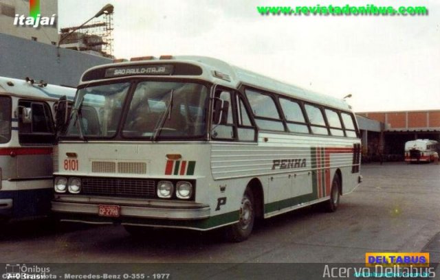 Empresa de Ônibus Nossa Senhora da Penha 8101 na cidade de Itajaí, Santa Catarina, Brasil, por Rodrigo Barraza. ID da foto: 3670394.