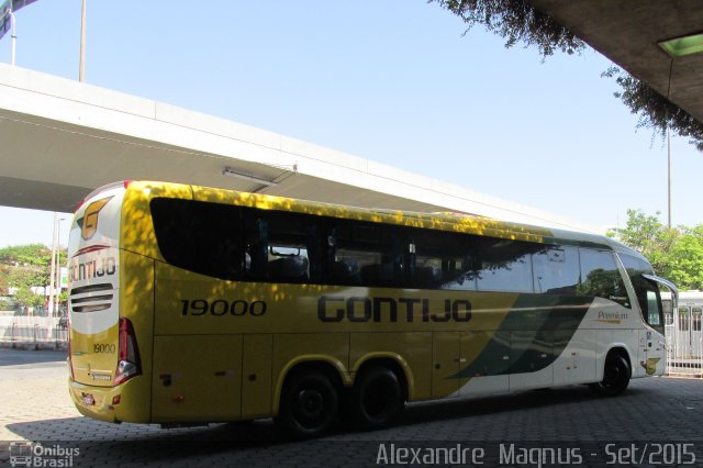 Empresa Gontijo de Transportes 19000 na cidade de Belo Horizonte, Minas Gerais, Brasil, por Alexandre  Magnus. Número da foto: #3670372.
