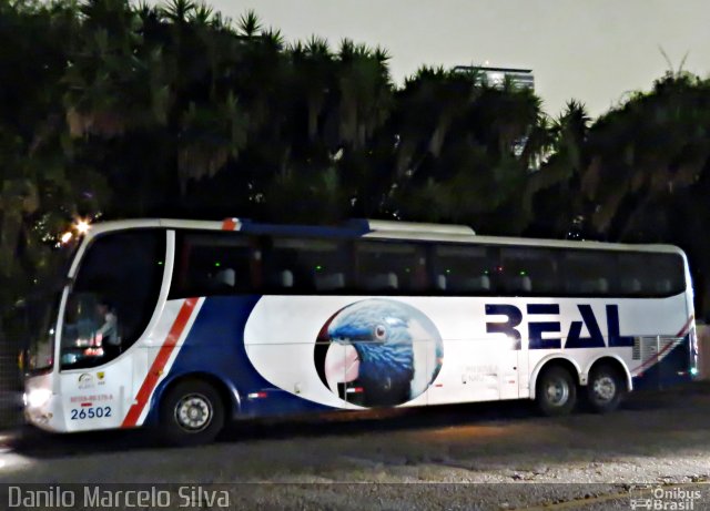 Real Transporte e Turismo 26502 na cidade de Curitiba, Paraná, Brasil, por Danilo Marcelo Silva. Número da foto: #3670683.