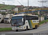 Empresa Gontijo de Transportes 14990 na cidade de João Monlevade, Minas Gerais, Brasil, por Mairo de Magalhães. Número da foto: #:id.