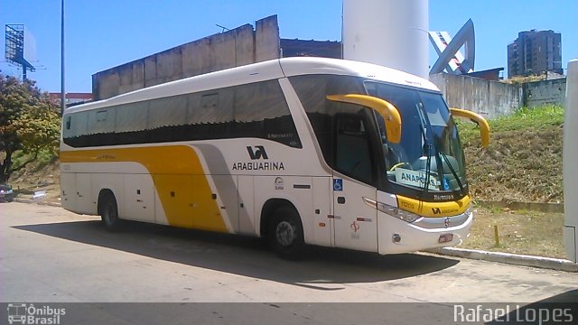 Viação Araguarina 11209 na cidade de Anápolis, Goiás, Brasil, por Rafael Lopes. Número da foto: #3613634.