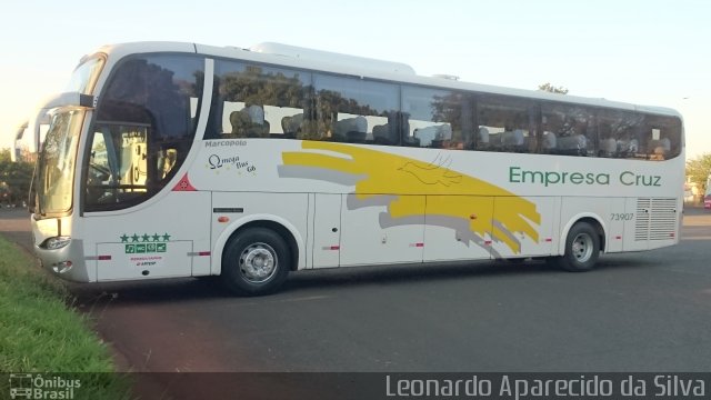 Empresa Cruz 73907 na cidade de Araraquara, São Paulo, Brasil, por Leonardo Aparecido da Silva. ID da foto: 3613960.