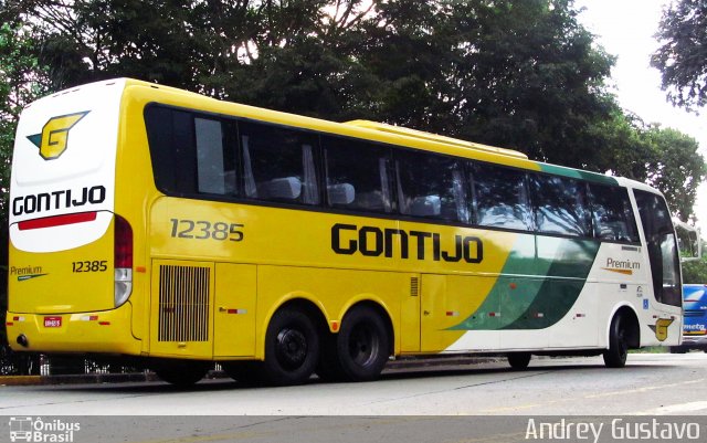 Empresa Gontijo de Transportes 12385 na cidade de São Paulo, São Paulo, Brasil, por Andrey Gustavo. ID da foto: 3613114.