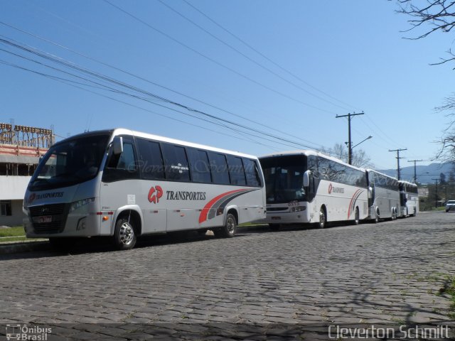 GP Transportes 1011 na cidade de Santa Maria, Rio Grande do Sul, Brasil, por Cleverton Schmitt. Número da foto: #3614921.