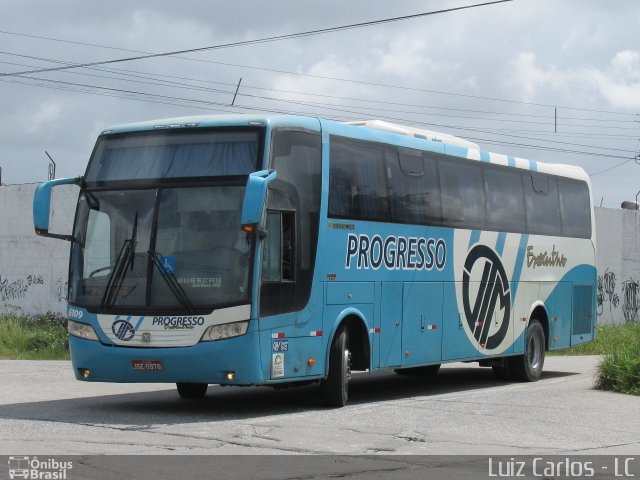 Auto Viação Progresso 6109 na cidade de Recife, Pernambuco, Brasil, por Luiz Carlos de Santana. Número da foto: #3614158.