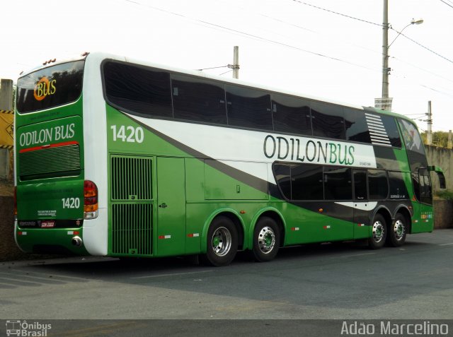 Odilon Bus 1420 na cidade de Belo Horizonte, Minas Gerais, Brasil, por Adão Raimundo Marcelino. ID da foto: 3614630.