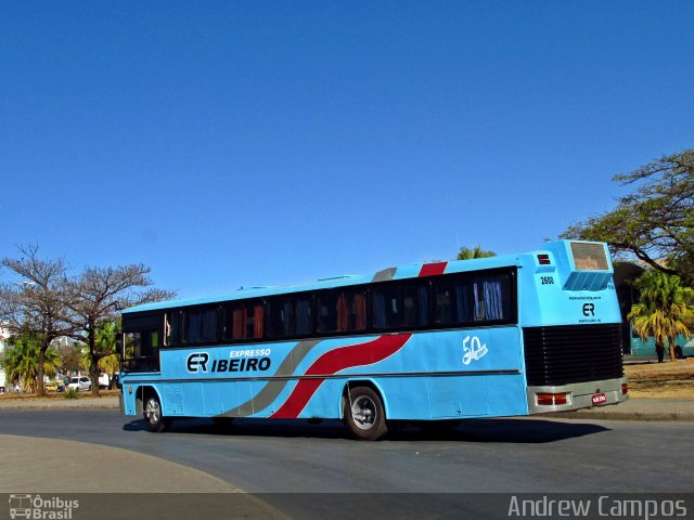 Expresso Ribeiro 2600 na cidade de Montes Claros, Minas Gerais, Brasil, por Andrew Campos. ID da foto: 3614665.