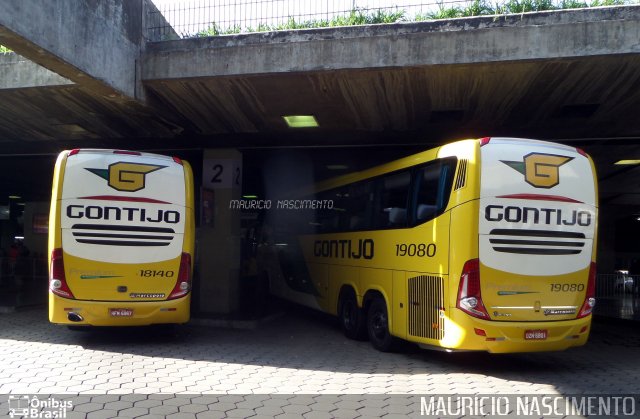 Empresa Gontijo de Transportes 18140 na cidade de Belo Horizonte, Minas Gerais, Brasil, por Maurício Nascimento. ID da foto: 3614879.