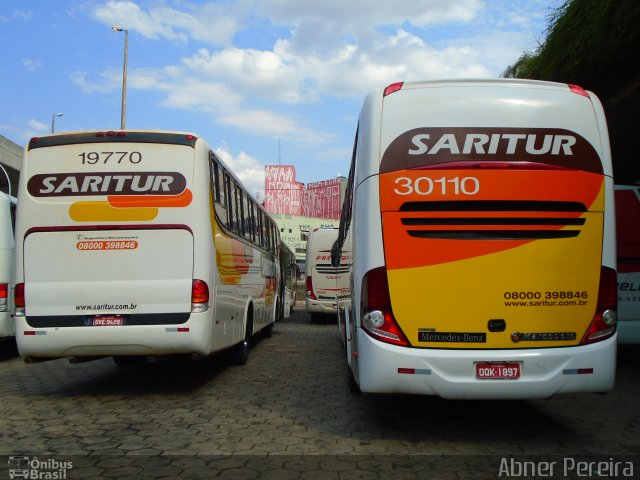 Saritur - Santa Rita Transporte Urbano e Rodoviário 30110 na cidade de Belo Horizonte, Minas Gerais, Brasil, por Abner Pereira. Número da foto: #3673022.