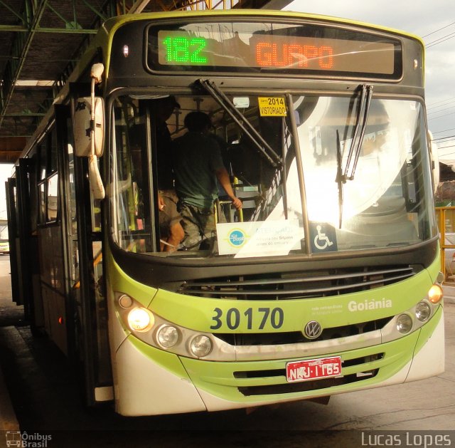 Viação Reunidas 30170 na cidade de Goiânia, Goiás, Brasil, por Lucas Gabriel Resende Lopes. Número da foto: #3673985.