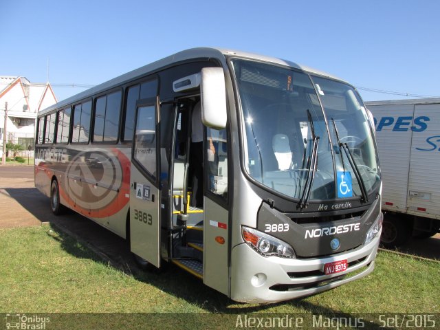 Expresso Nordeste 3883 na cidade de Cascavel, Paraná, Brasil, por Alexandre  Magnus. Número da foto: #3673361.