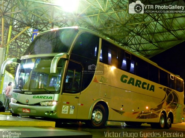 Viação Garcia 7767 na cidade de Maringá, Paraná, Brasil, por Victor Hugo Guedes Pereira. Número da foto: #3673670.
