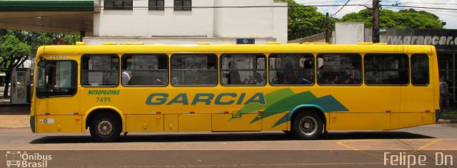 Viação Garcia 7499 na cidade de Maringá, Paraná, Brasil, por Felipe  Dn. Número da foto: #3674196.