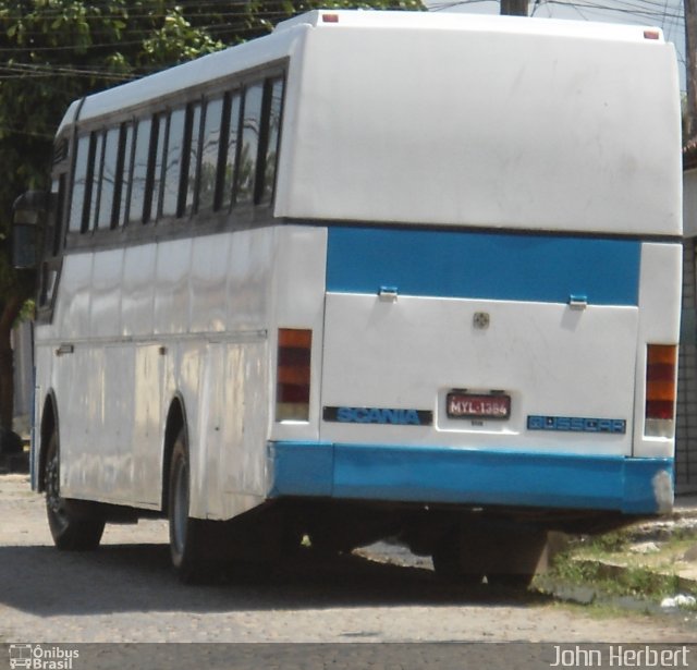 Ônibus Particulares MYL1384 na cidade de Natal, Rio Grande do Norte, Brasil, por John Herbert. Número da foto: #3672875.
