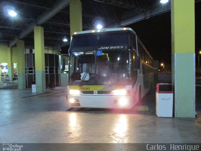 Empresa Gontijo de Transportes 11500 na cidade de Petrolina, Pernambuco, Brasil, por Carlos  Henrique. ID da foto: 3673159.