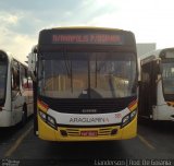 Viação Araguarina 3181 na cidade de Goiânia, Goiás, Brasil, por Lyanderson Silva. Número da foto: #3672884.