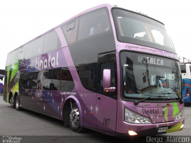 Buses Linatal 187 na cidade de , por Diego Alarcon. Número da foto: #3615192.