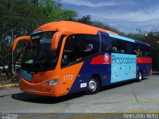 Viação Piracicabana 1772 na cidade de São Paulo, São Paulo, Brasil, por Reinaldo Neto. Número da foto: #3616436.