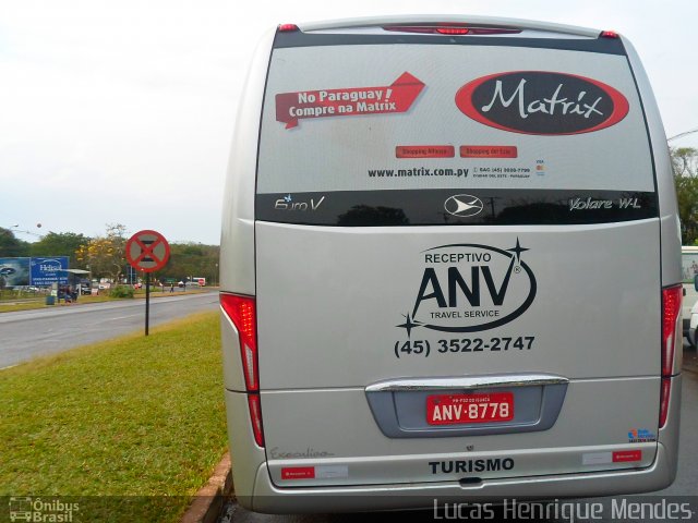 ANV Travel Service 8778 na cidade de Foz do Iguaçu, Paraná, Brasil, por Lucas Henrique Mendes. Número da foto: #3616613.