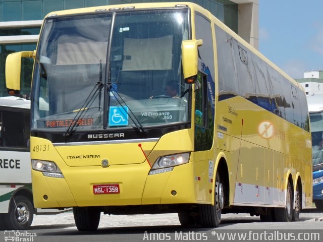 Viação Itapemirim 48131 na cidade de Fortaleza, Ceará, Brasil, por Amós  Mattos. Número da foto: #3617144.