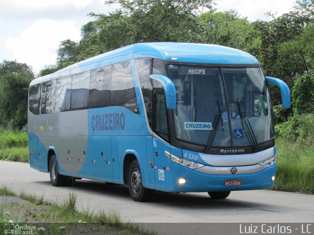 Viação Cruzeiro 6130 na cidade de Recife, Pernambuco, Brasil, por Luiz Carlos de Santana. Número da foto: #3615997.