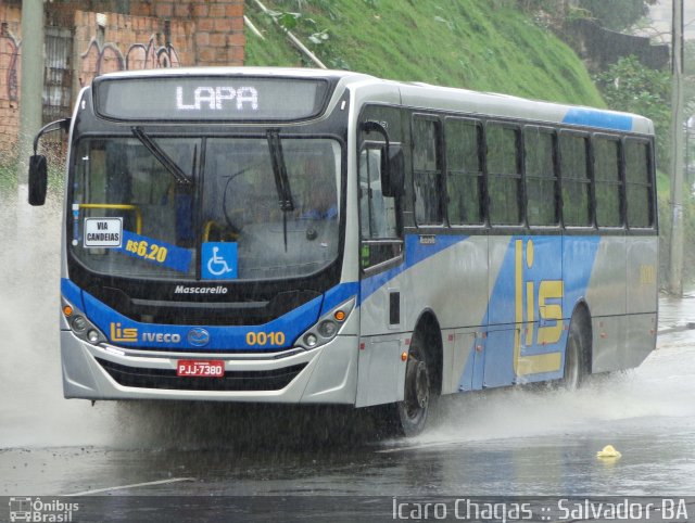 Lis Transportes 0010 na cidade de Salvador, Bahia, Brasil, por Ícaro Chagas. ID da foto: 3616085.