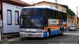 Manto Azul Turismo 9701 na cidade de Cordisburgo, Minas Gerais, Brasil, por Lucas Gustavo Silva. ID da foto: :id.