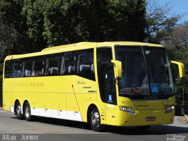 Viação Itapemirim 48135 na cidade de São Paulo, São Paulo, Brasil, por Altair Júnior. Número da foto: #3617813.