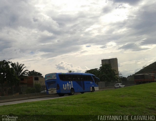 UTIL - União Transporte Interestadual de Luxo 9912 na cidade de Nova Iguaçu, Rio de Janeiro, Brasil, por Fabiano Magalhaes. Número da foto: #3618317.