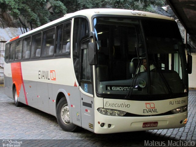 Evanil Transportes e Turismo RJ 132.014 na cidade de Barra Mansa, Rio de Janeiro, Brasil, por Mateus Machado. Número da foto: #3619073.
