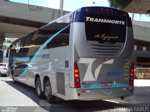 Transnorte - Transporte e Turismo Norte de Minas 80000 na cidade de Belo Horizonte, Minas Gerais, Brasil, por Alexandre Rodrigo. Número da foto: #3619076.