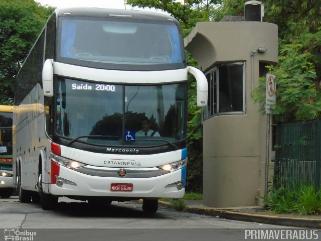 Auto Viação Catarinense 3373 na cidade de São Paulo, São Paulo, Brasil, por Alexandre Rodrigo. Número da foto: #3618984.
