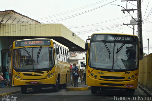 AVOA - Auto Viação Ourinhos Assis 7100 na cidade de Assis, São Paulo, Brasil, por Francisco Ivano. ID da foto: 3618438.