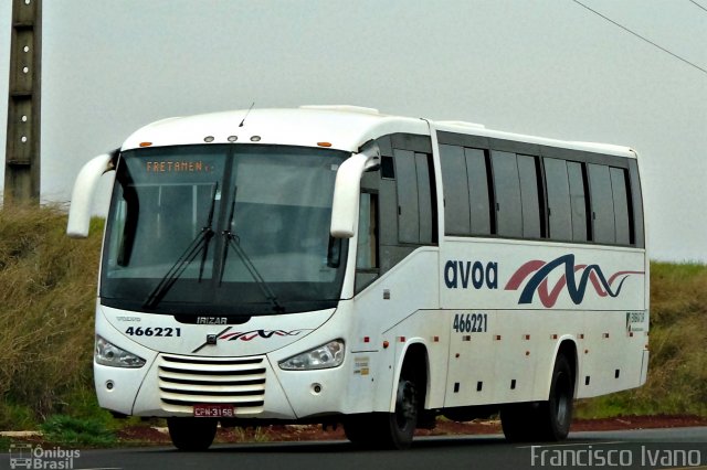 AVOA - Auto Viação Ourinhos Assis 466221 na cidade de Tarumã, São Paulo, Brasil, por Francisco Ivano. Número da foto: #3617895.