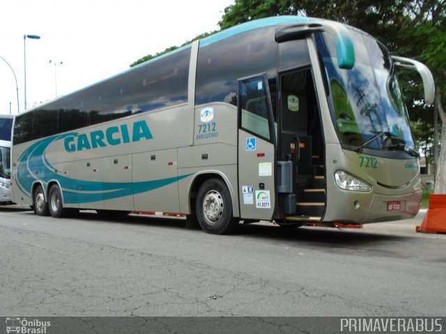 Viação Garcia 7212 na cidade de São Paulo, São Paulo, Brasil, por Alexandre Rodrigo. Número da foto: #3619018.
