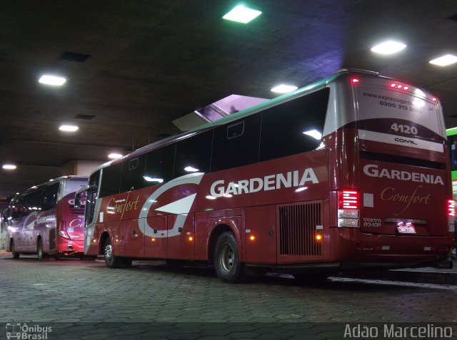 Expresso Gardenia 4120 na cidade de Belo Horizonte, Minas Gerais, Brasil, por Adão Raimundo Marcelino. Número da foto: #3620870.