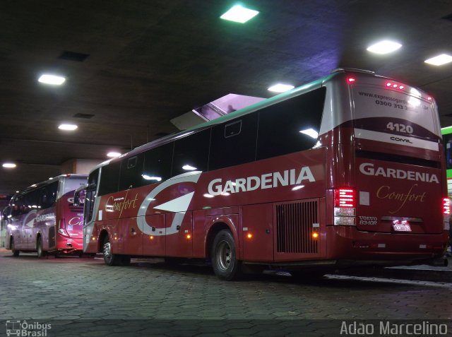 Expresso Gardenia 4120 na cidade de Belo Horizonte, Minas Gerais, Brasil, por Adão Raimundo Marcelino. ID da foto: 3620870.