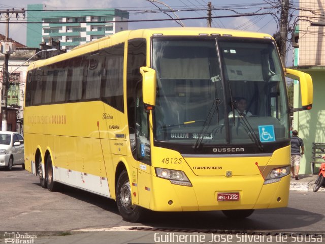 Viação Itapemirim 48125 na cidade de Belém, Pará, Brasil, por Guilherme José Silveira de Sousa. Número da foto: #3621137.