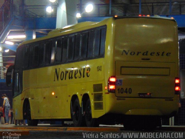 Viação Nordeste 1040 na cidade de Fortaleza, Ceará, Brasil, por Vieira Santos. Número da foto: #3621531.