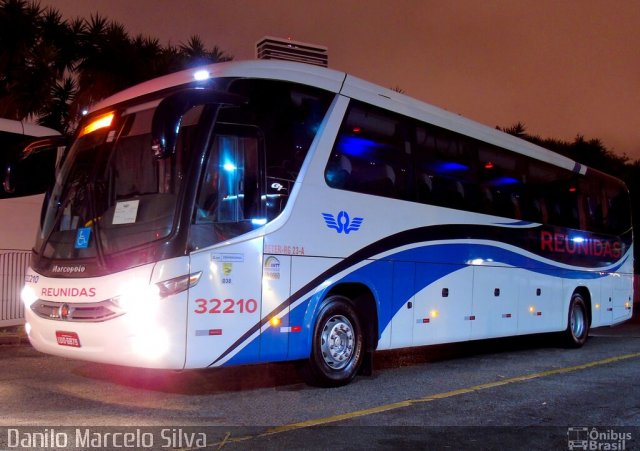 Reunidas Transportes Coletivos 32210 na cidade de Curitiba, Paraná, Brasil, por Danilo Marcelo Silva. Número da foto: #3620294.