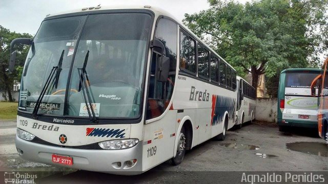 Breda Transportes e Serviços 1109 na cidade de São Paulo, São Paulo, Brasil, por Agnaldo Penides. ID da foto: 3619903.