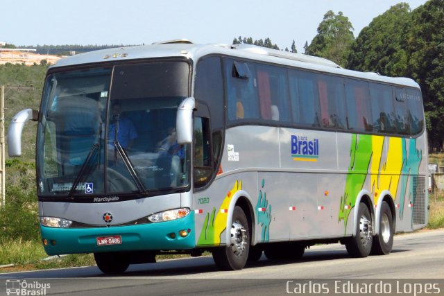 Trans Brasil > TCB - Transporte Coletivo Brasil 7020 na cidade de Divisa Alegre, Minas Gerais, Brasil, por Carlos Eduardo Lopes. ID da foto: 3623445.