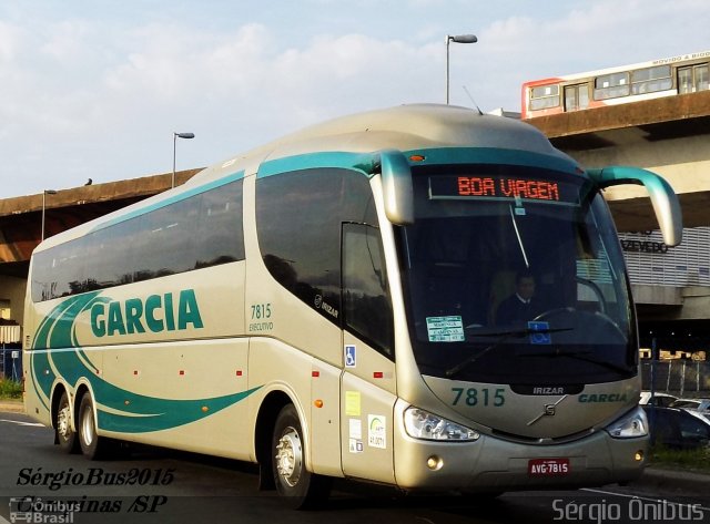 Viação Garcia 7815 na cidade de Campinas, São Paulo, Brasil, por Sérgio de Sousa Elias. Número da foto: #3622123.