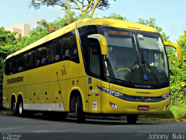 Viação Itapemirim 60817 na cidade de São Paulo, São Paulo, Brasil, por Johnny  Naki. Número da foto: #3623514.