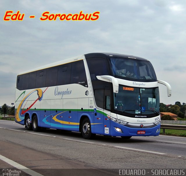 Omegatur 4024 na cidade de Boituva, São Paulo, Brasil, por EDUARDO - SOROCABUS. Número da foto: #3622968.