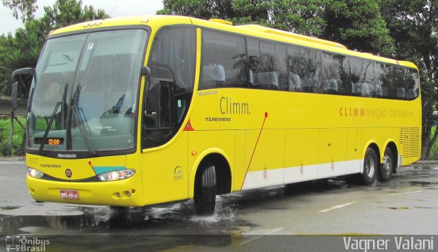 Viação Itapemirim 8707 na cidade de Curitiba, Paraná, Brasil, por Vagner Valani. ID da foto: 3623443.