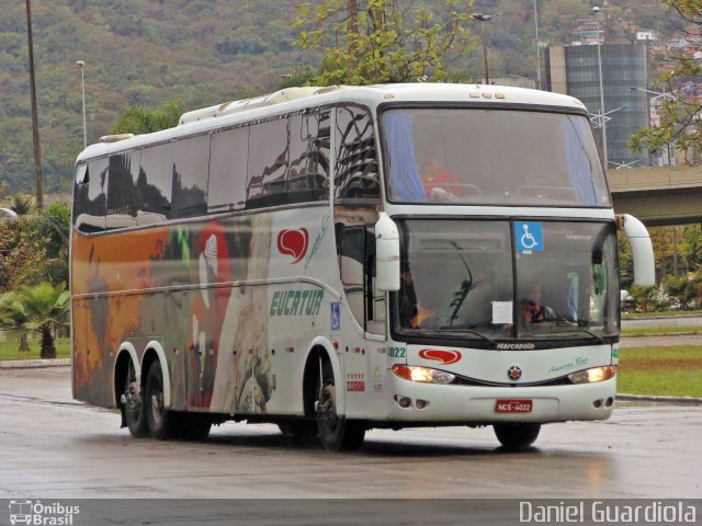 Eucatur - Empresa União Cascavel de Transportes e Turismo 4022 na cidade de Florianópolis, Santa Catarina, Brasil, por Daniel Guardiola. Número da foto: #3623121.